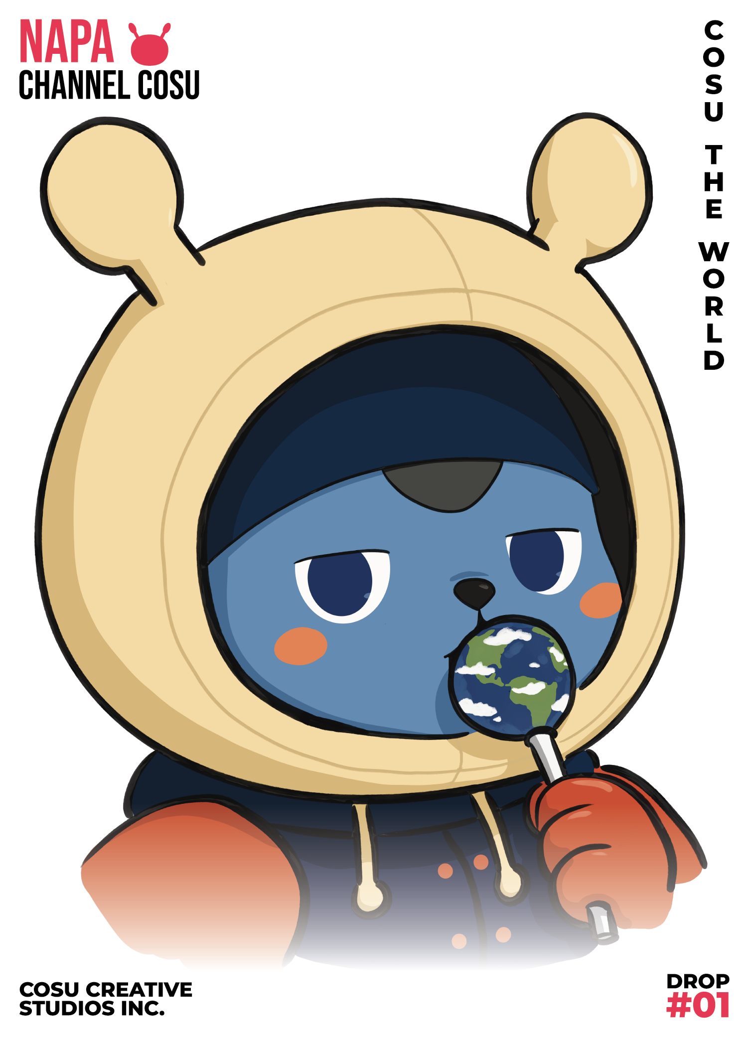 COSU The World - Art Print Postcard